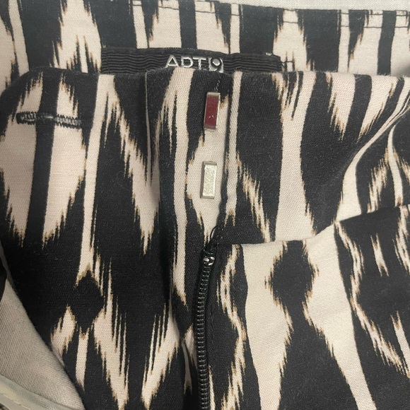 Black and White Patterned Women's Shorts Apt 9 size 4 - Picture 5 of 5
